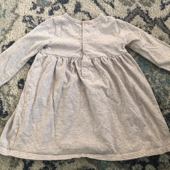 Two Carter’s Long-Sleeve Dresses w/ Diaper Covers - Picture 5 of 8